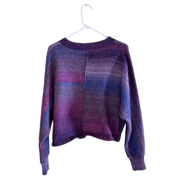 Love Trend New York Purple Ombre Sweater - Picture 5 of 5